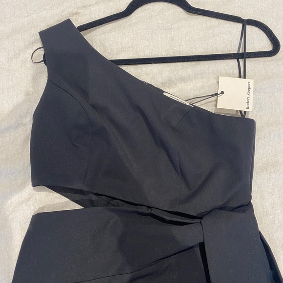 Black cut out mini dress - Picture 3 of 3